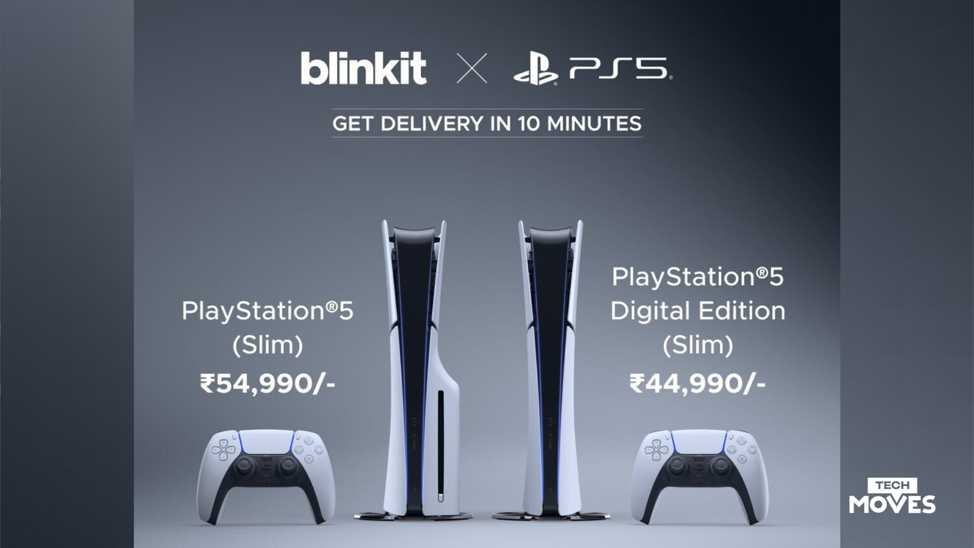 Blinkit Partners With Sony To Deliver The Latest PlayStation 5 Slim in 10 minutes
