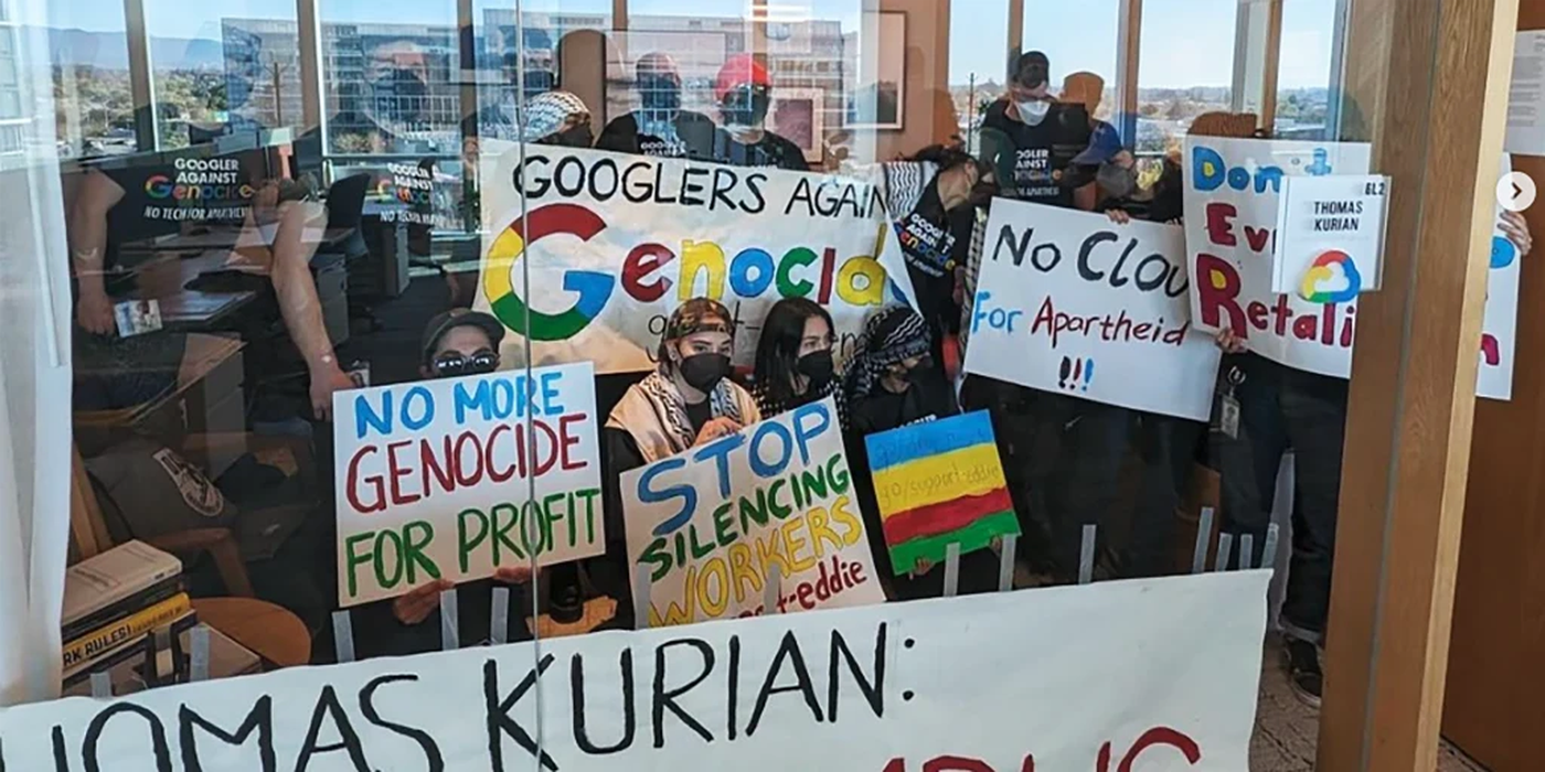 Google Fires 28 Amid Protests Against Project Nimbus Contract